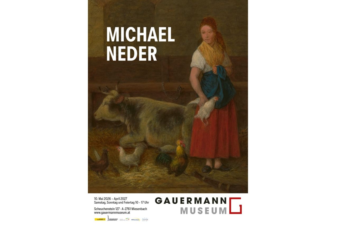 Plakat zur Ausstellung "Michael Neder"
